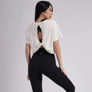 BuffBunny Open Back Crop Top - Small